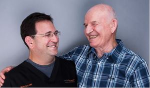 Dr. Steven Spitz and Patient