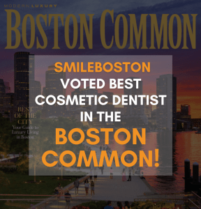 Smile Boston voted best cosmetic dentist in the boston common